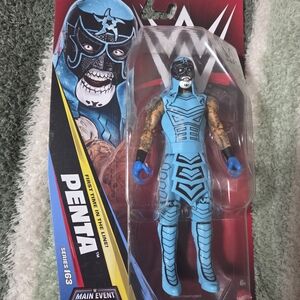 WWE Penta Figure with Blue and Black Mask